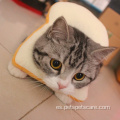 Collar de pan creativo para mascotas Collar protector tostado de gato
